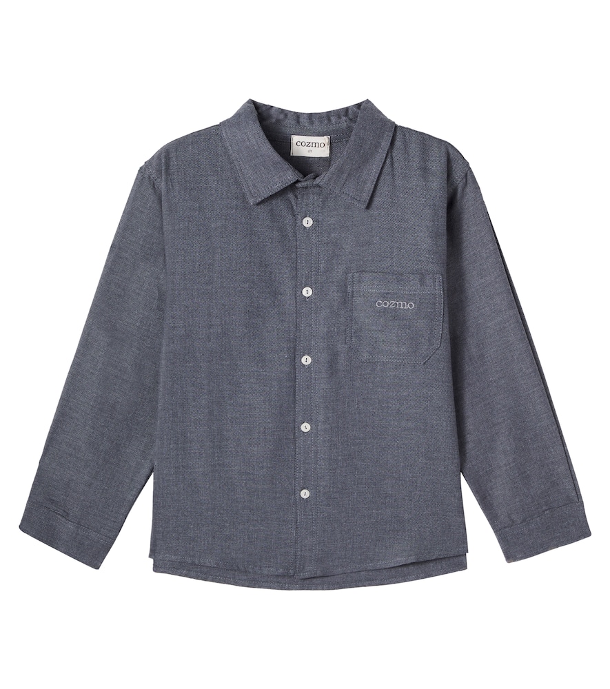 

Туринская хлопковая фланелевая рубашка Cozmo, Grey