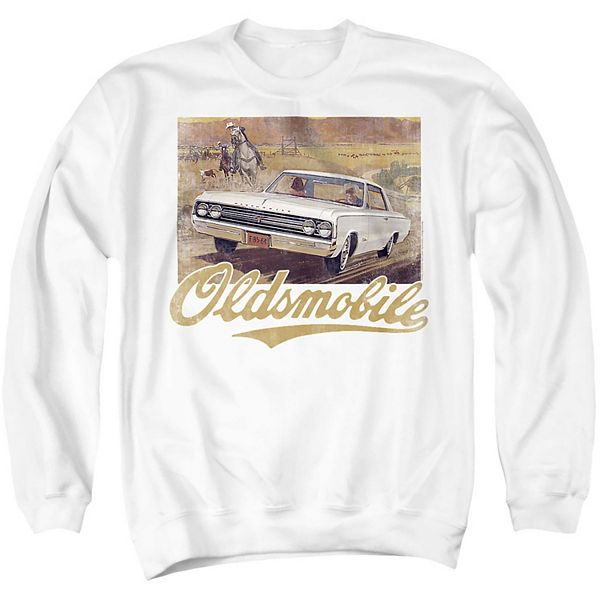 

Мужской свитшот с принтом Oldsmobile Licensed Character