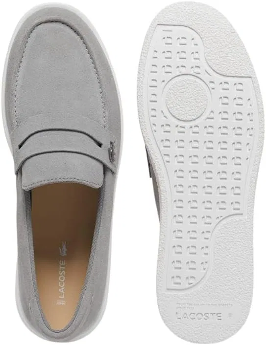 Кеды Lacoste, серо-белые — фото 4