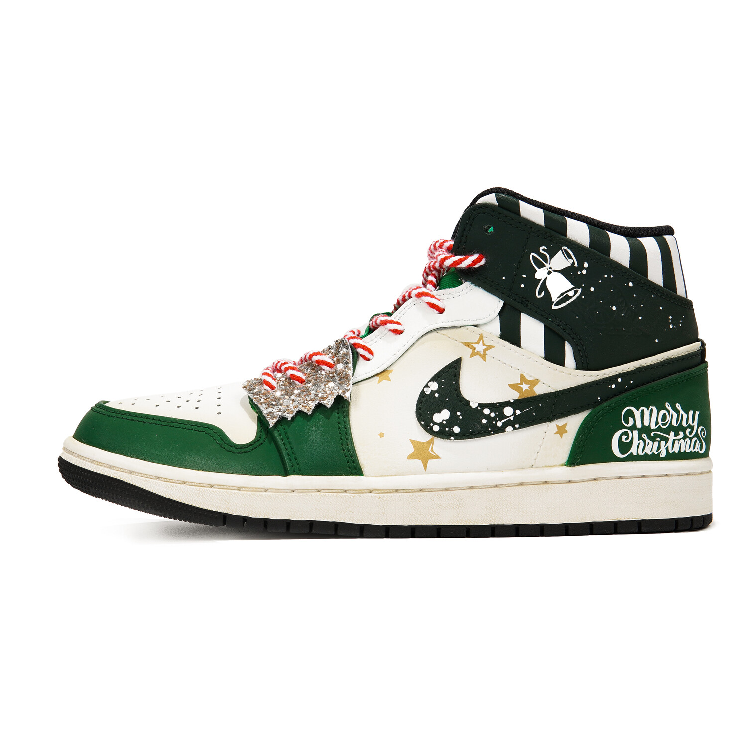 

Кроссовки Air JORDAN 1 Vintage Basketball Shoes Men Mid-Top White Green, Белый, Кроссовки Air JORDAN 1 Vintage Basketball Shoes Men Mid-Top White Green