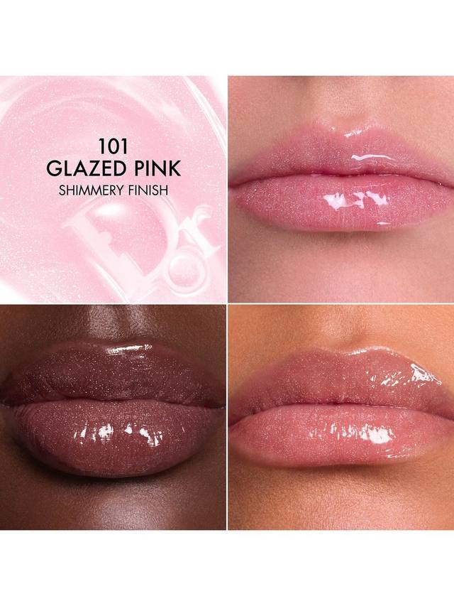 Addict Lip Glow Butter 101 Glazed Pink и Backstage Rosy Glow Blush 001 Pink набор DIOR — фото 2