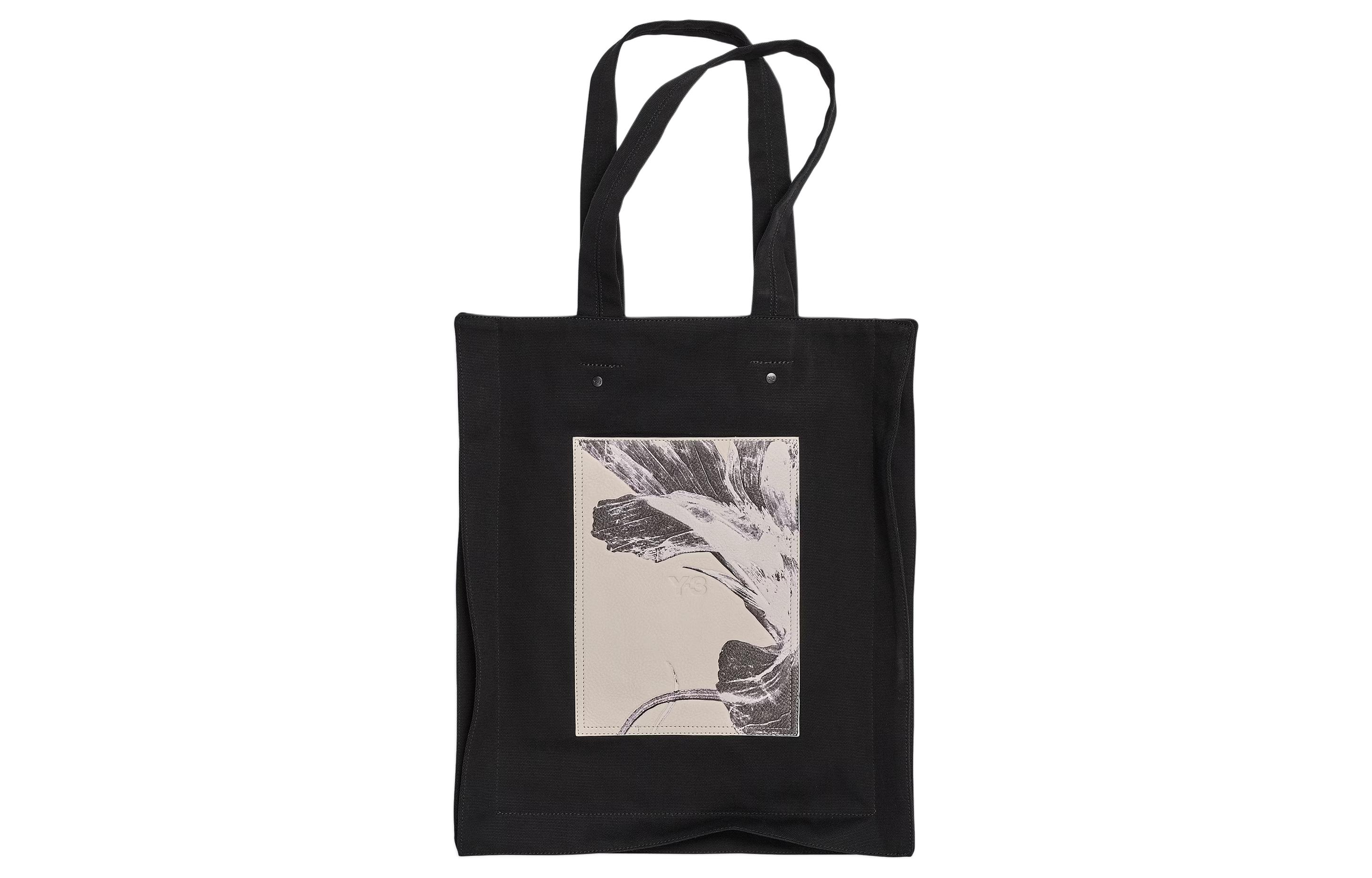 

Сумка-тоут Y 3 с цветочным принтом Adidas, черный