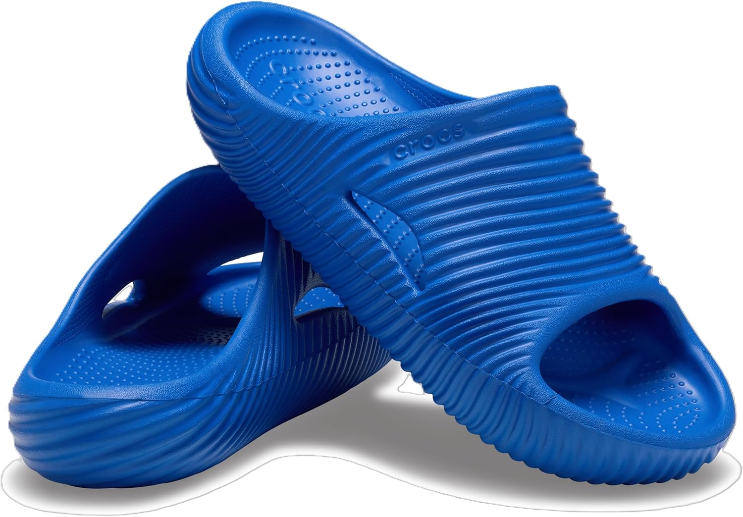 Унисекс сланцы Crocs Mellow Recovery для взрослых, синий — фото 2