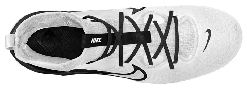Мужские металлические бейсбольные бутсы Nike Alpha Huarache NXT, цвет White/Black/Pure Platinum — фото 4