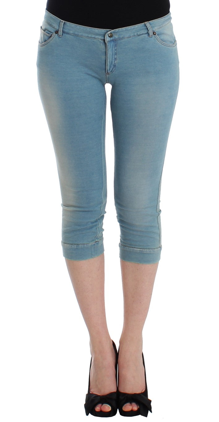 

Укороченные женские джинсы Ermanno Scervino Capri Pants, синий