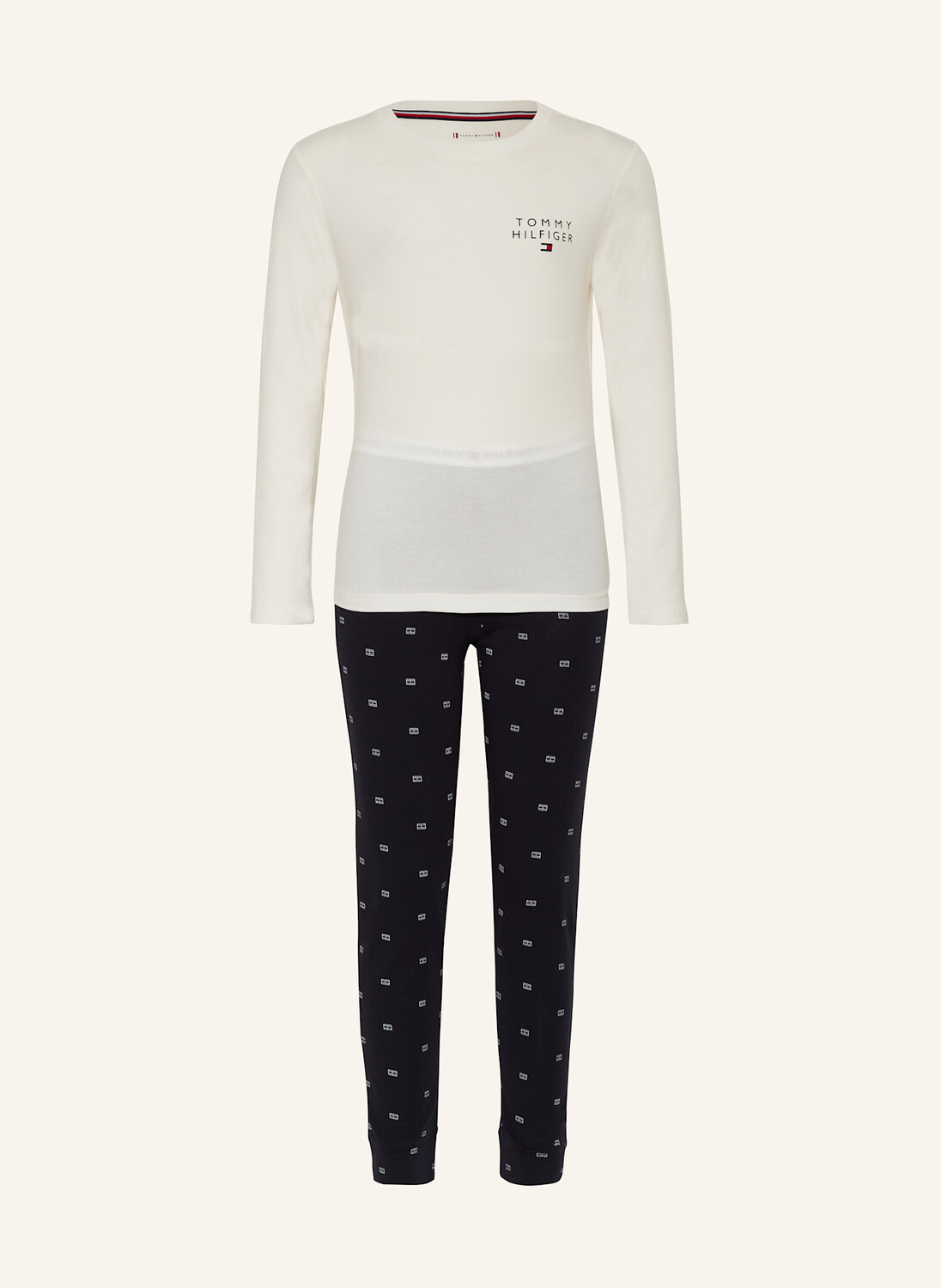 

Пижамы Tommy Hilfiger, экрю
