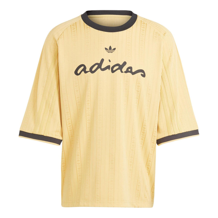 

Футболка adidas Fashion Graphic T-shirt Asia Sizing 'Yellow Black', желтый