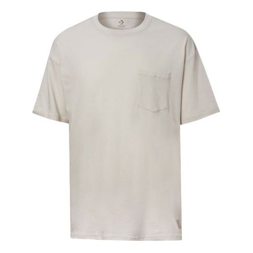 

Футболка renew oversized crew neck pocket t-shirt 'beige' Converse, бежевый