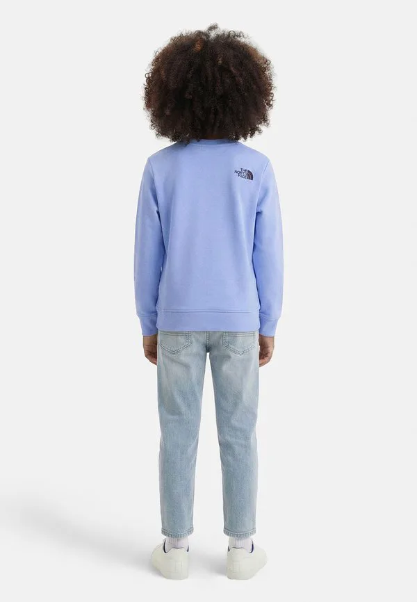 Унисекс толстовка drew peak crew The North Face, Periwinkle Glow — фото 2