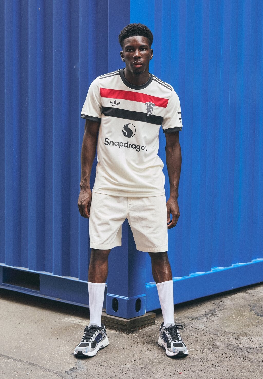 Футболка MANCHESTER UNITED 2024/2025 THIRD  adidas Performance, кремовый — фото 3