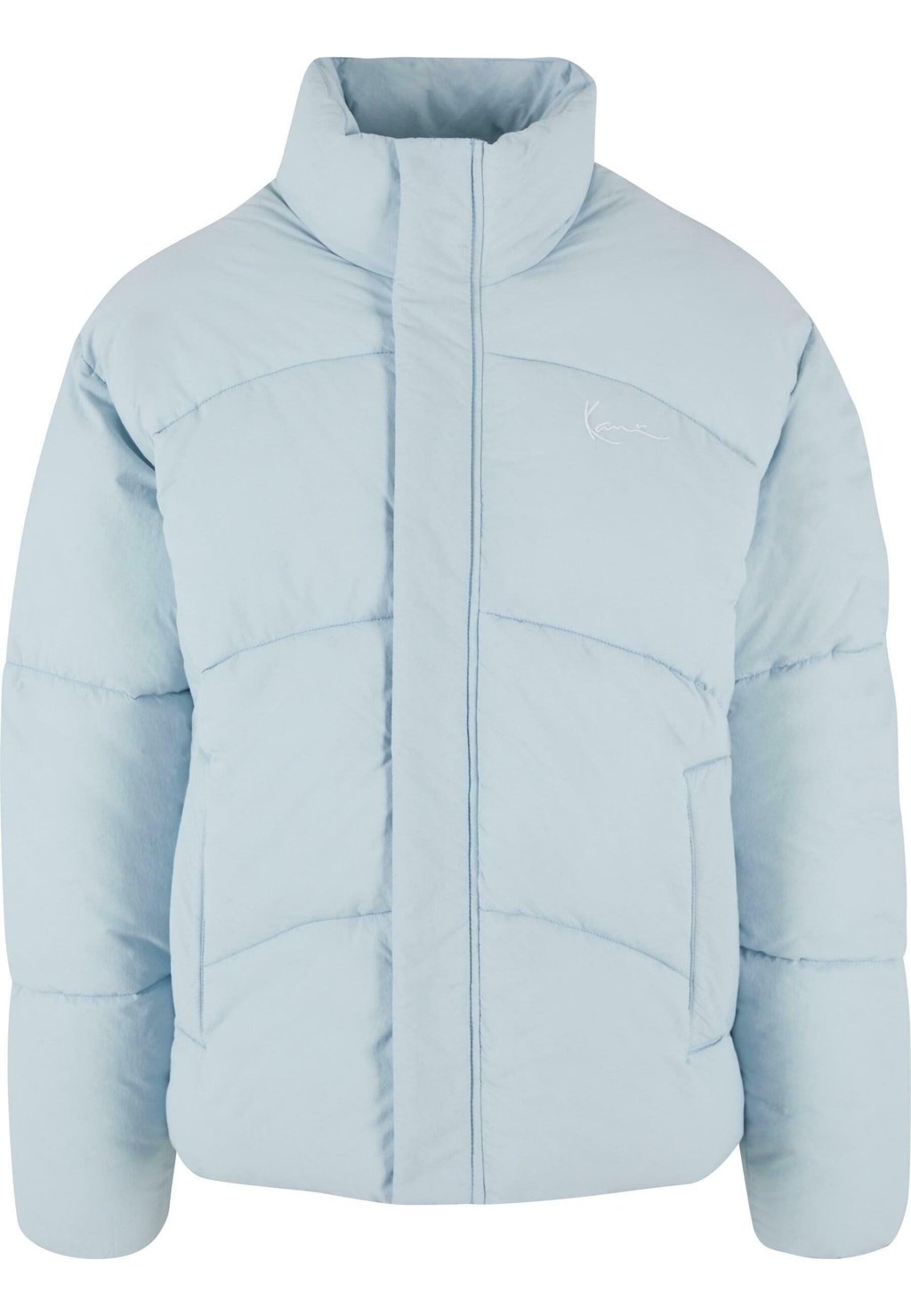 

Зимняя куртка SMALL SIGNATURE PUFFER Karl Kani, светло-голубой