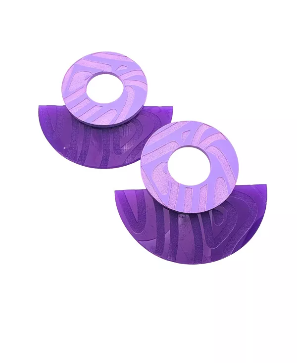 

Серьги-Полумесяцы Swanky Designs, lilac