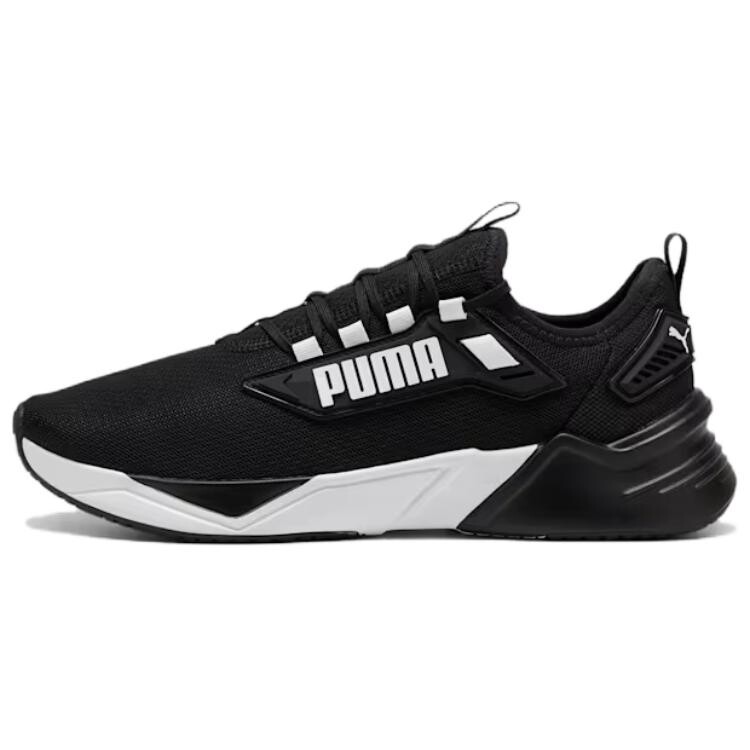 

Кроссовки Retaliate Running унисекс с низким верхом, черные/белые Puma