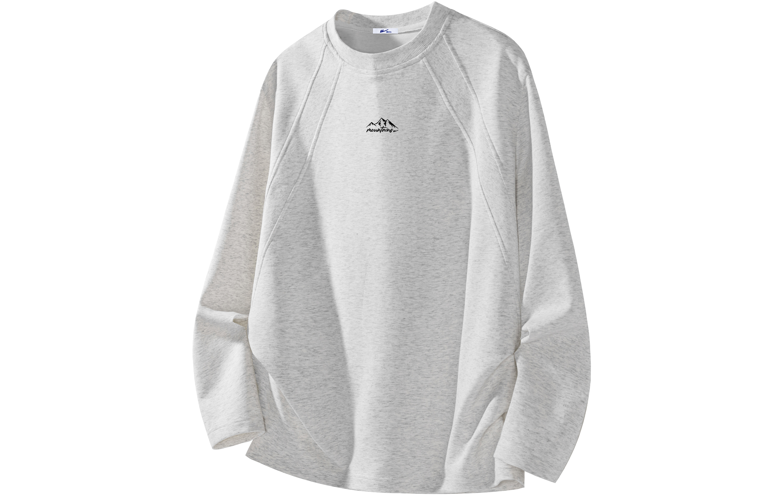 

Футболка Unisex Huichao Riding The Wind Collection WARRIOR, белый heather серый