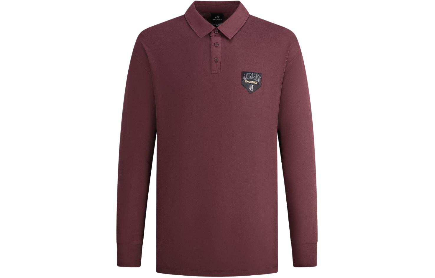 

AE FW23 поло для мужчин бордовый ARMANI EXCHANGE, бордовый, Красный, AE FW23 поло для мужчин бордовый ARMANI EXCHANGE, бордовый