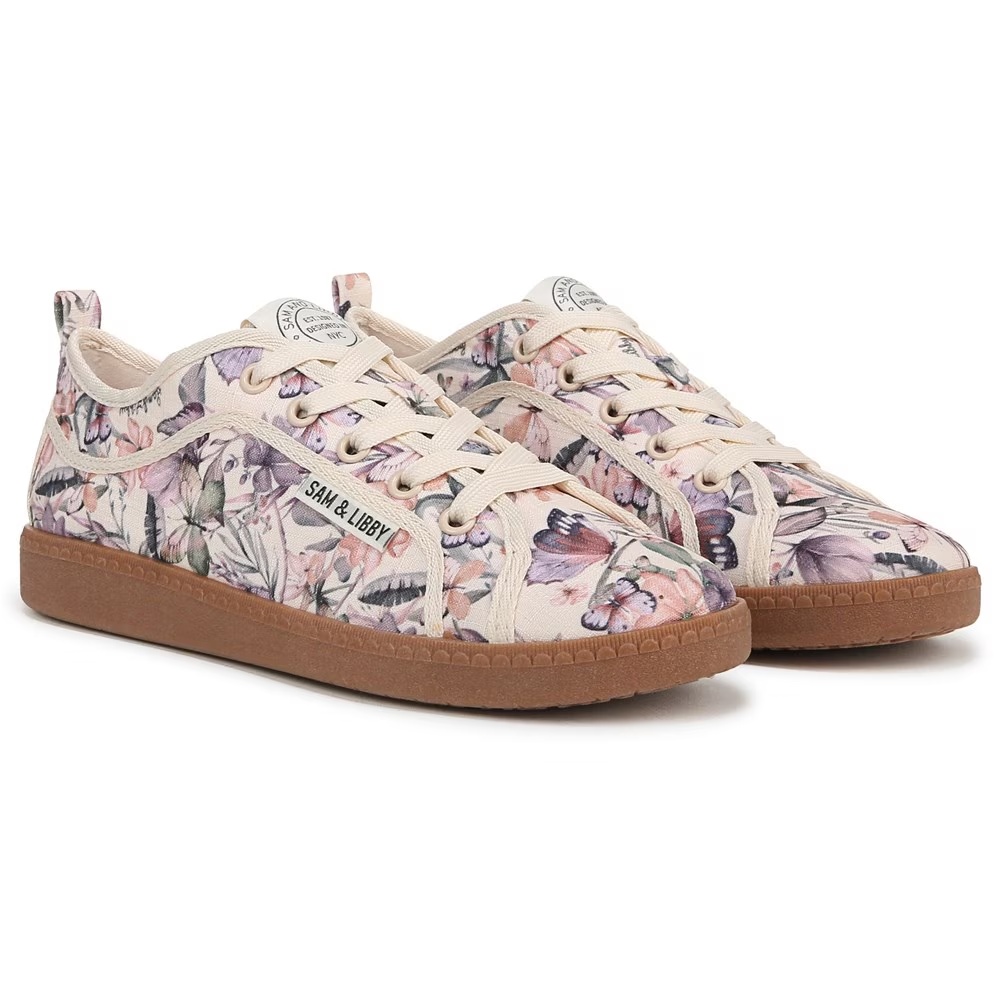Кроссовки Weston от Sam And Libby, purple floral