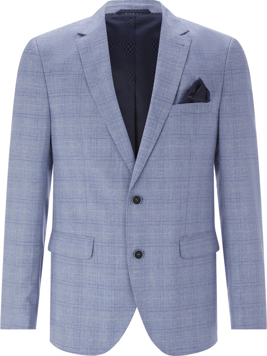

Пиджак от костюма обычного кроя BABISTA Vardor, цвет Blue/Light blue