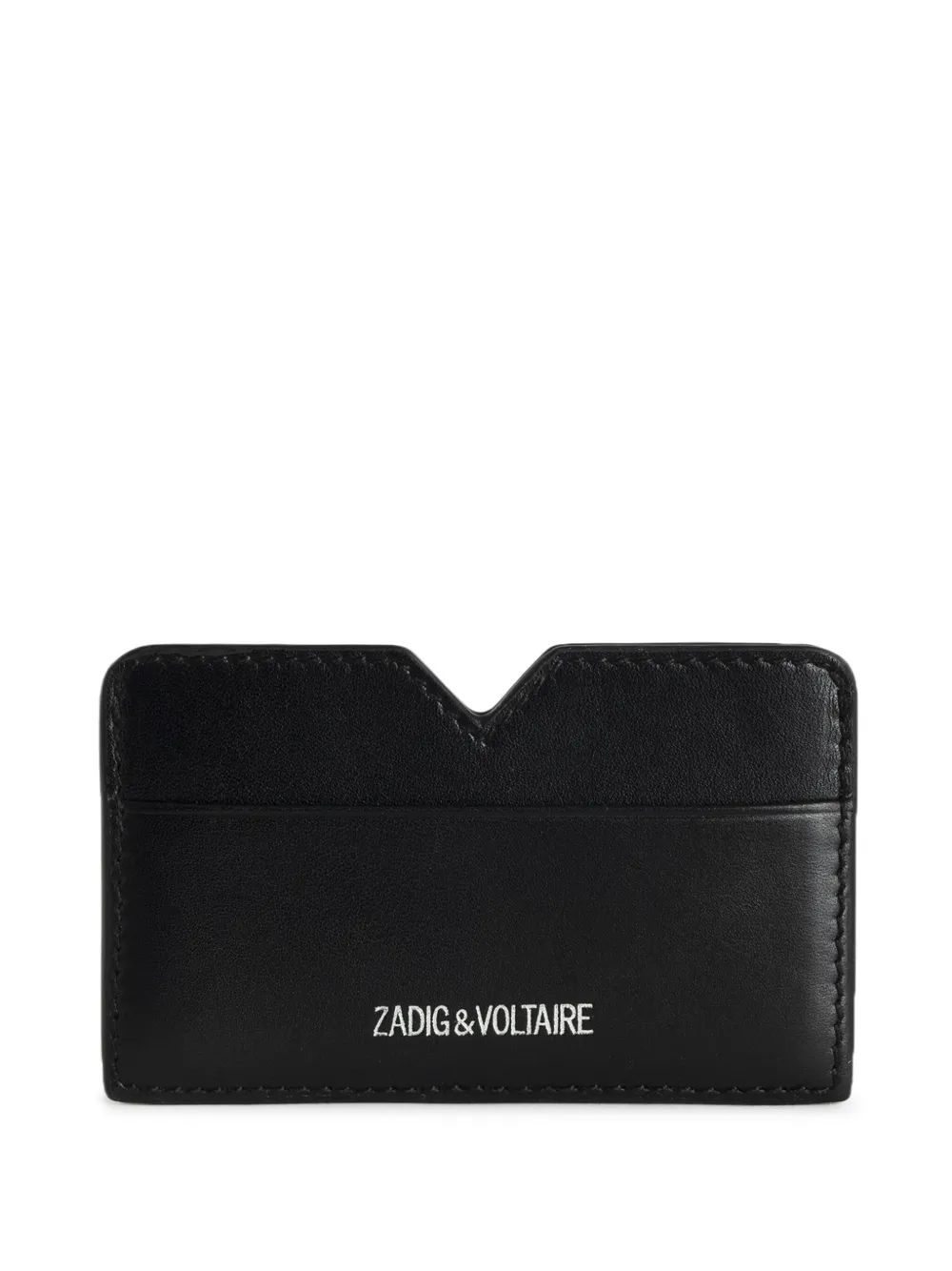 

Кардхолдер с вышитым логотипом Zadig&Voltaire, черный