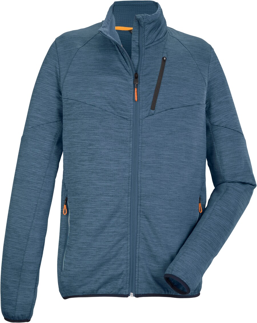 

Спортивная флисовая куртка KILLTEC, цвет mottled blue