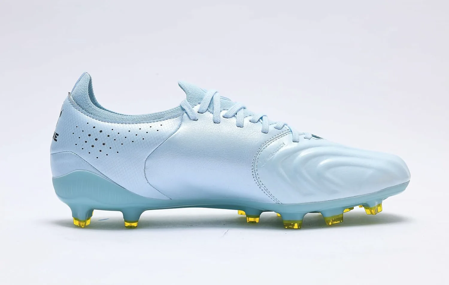 Футбольные бутсы KELME из кожи кенгуру - FG Pro K-Leather - для игры на улице и в зале, мужские, взрослые размеры, синий — фото 2