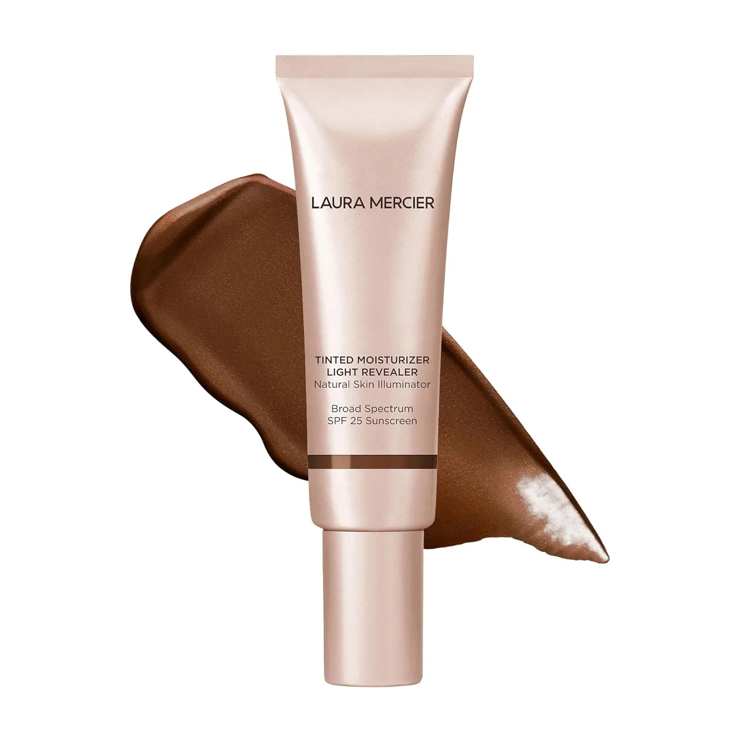 Laura Mercier тонирующий увлажняющий крем Light Revealer с SPF 25, оттенок 6C1 Cacao, и рассыпчатая пудра Ultra-Blur с гиалуроновой кислотой, оттенок Medium Deep — фото 2