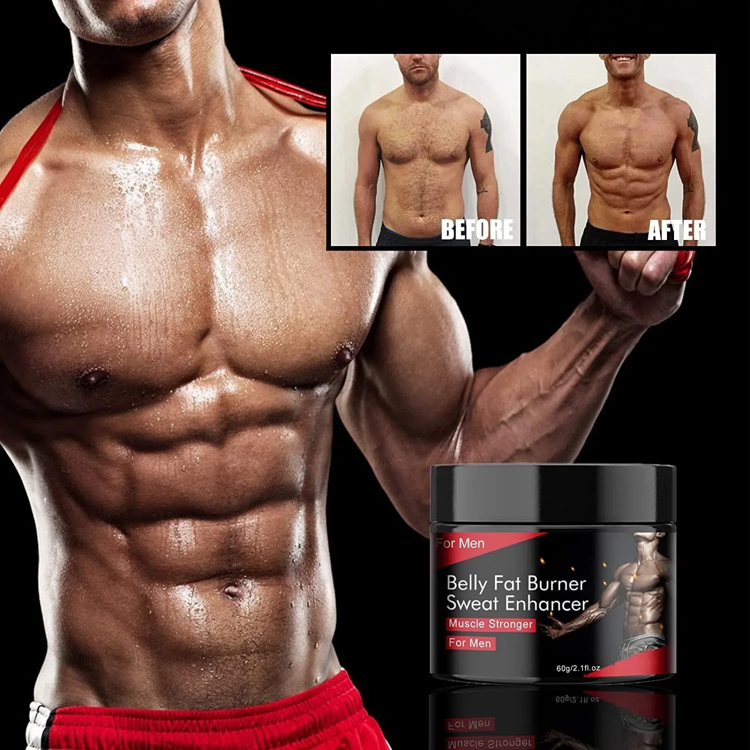 Крем для тела Sculptique Abs Sculpting Cream для усиления мышц Pelinuar, For Women. — фото 2