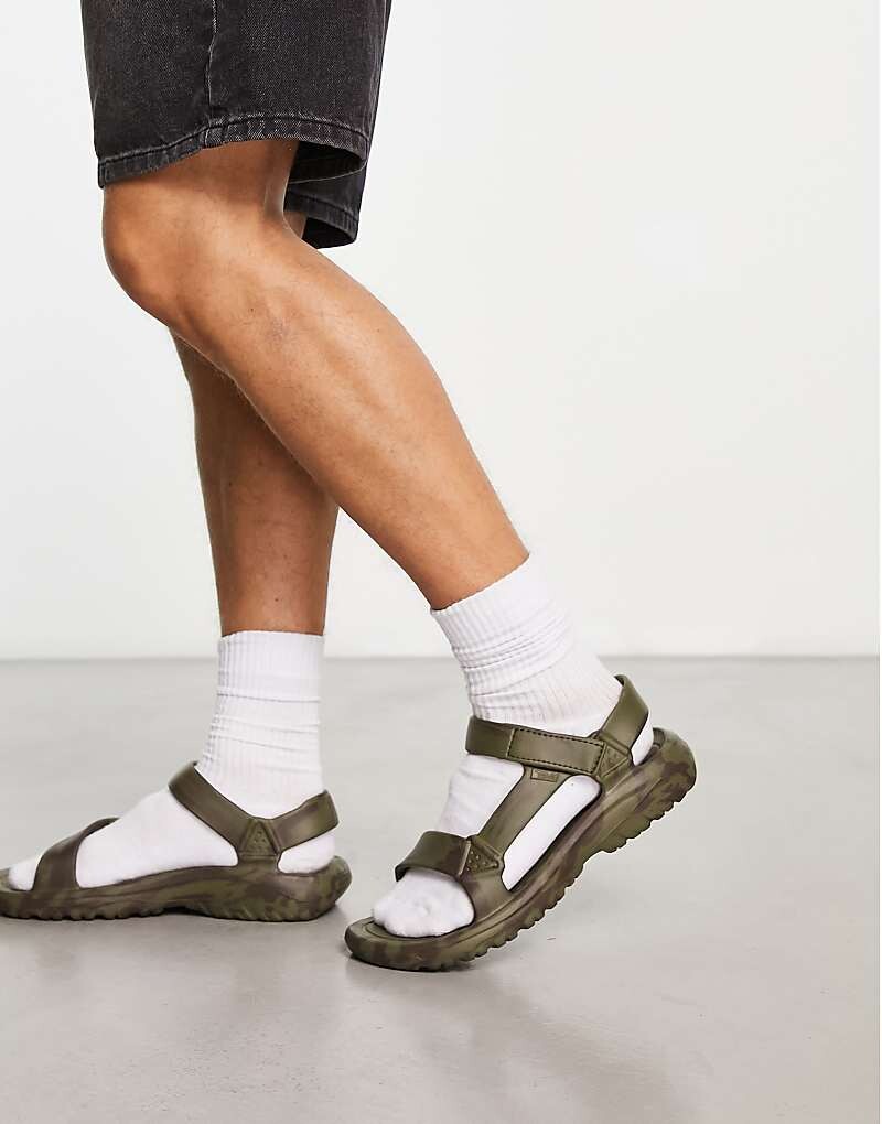 

Сандалии цвета хаки Teva Hurricane