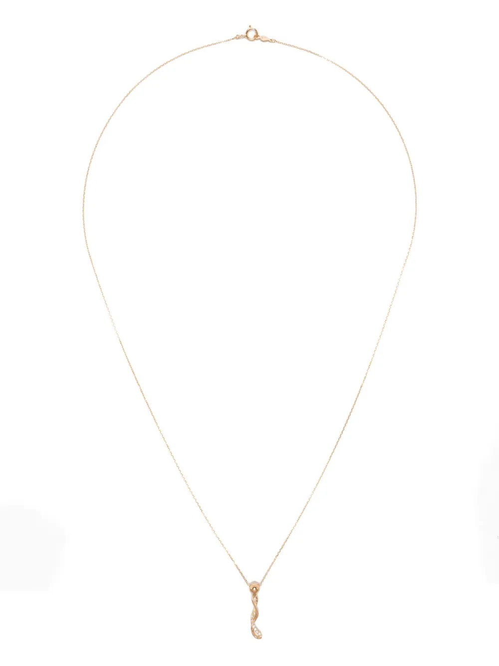 

Бриллиантовое колье из 18-каратного желтого золота Charlotte Chesnais, золотой