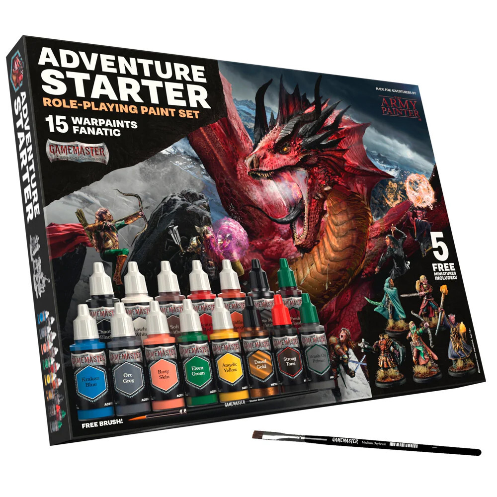 

Аксессуары Army Painter Gamemaster Paints: Adventure Starter Role-Playing Paint Set