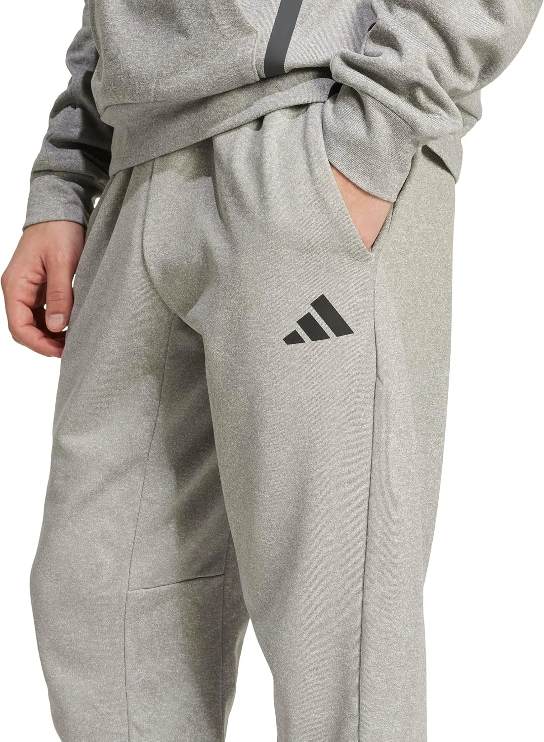 Adidas - Мужские брюки GG 3Barpt, серый — фото 3