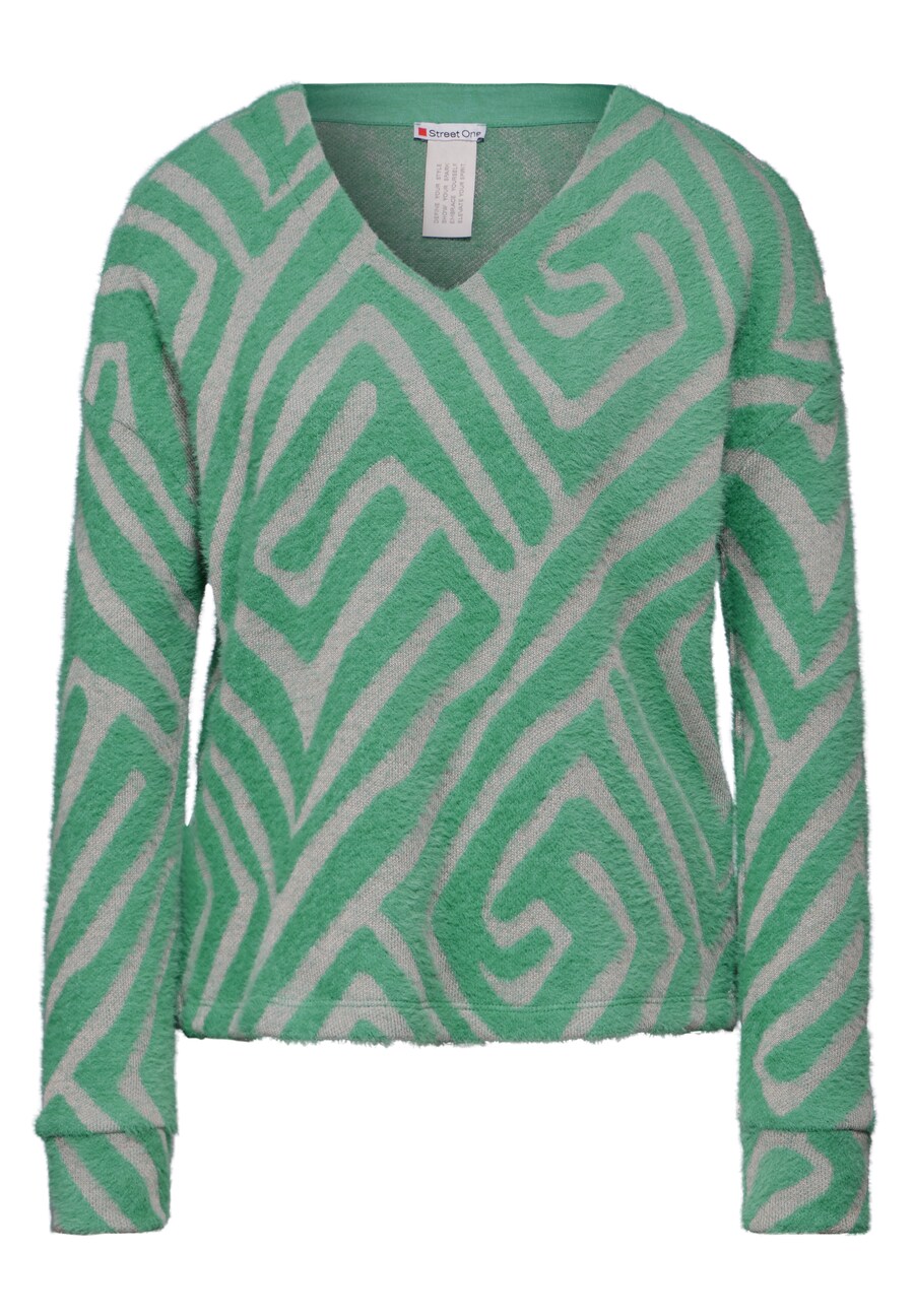 

Рубашка STREET ONE, цвет Grass green
