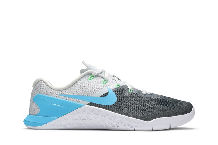 

Кроссовки Metcon 3 'Pure Platinum Blue Fury', белый