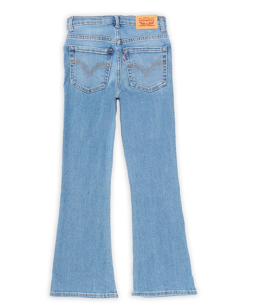 

Джинсы-клеш с высокой посадкой Levi's Big Girls 7–16, синий