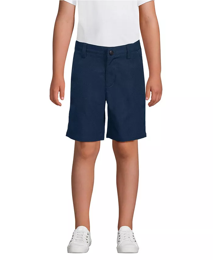 

Шорты-чинос для активного отдыха Big Boys Top of Knee Lands' End, синий