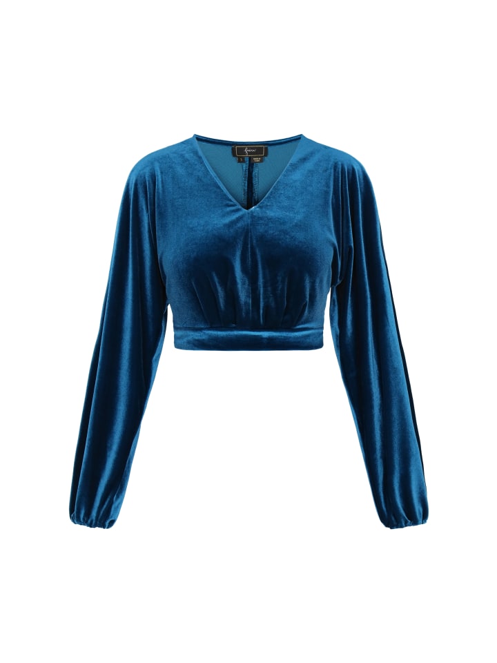 

Faina Женская блузка бирюзового цвета