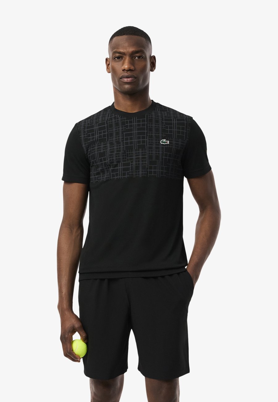 Спортивные шорты Lacoste Sport Sports shorts, Noir Jaune Fi/Black — фото 4