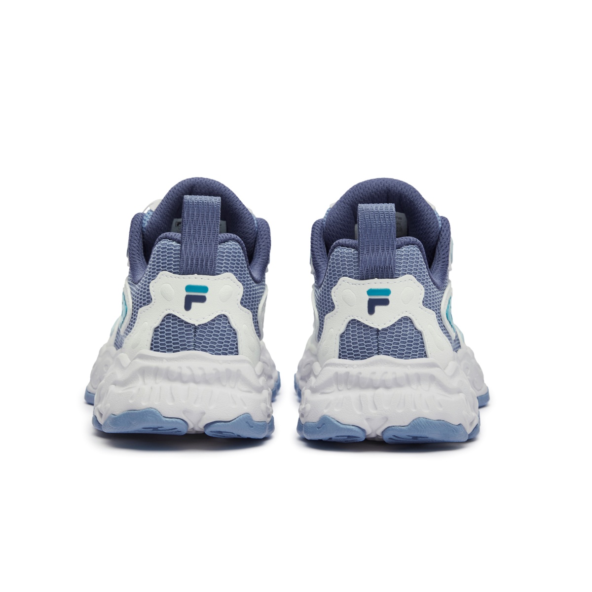 Кроссовки Fossil Shoes, легкие, с амортизаторами, низкие, детские, для бега FILA KIDS, синий/белый — фото 4