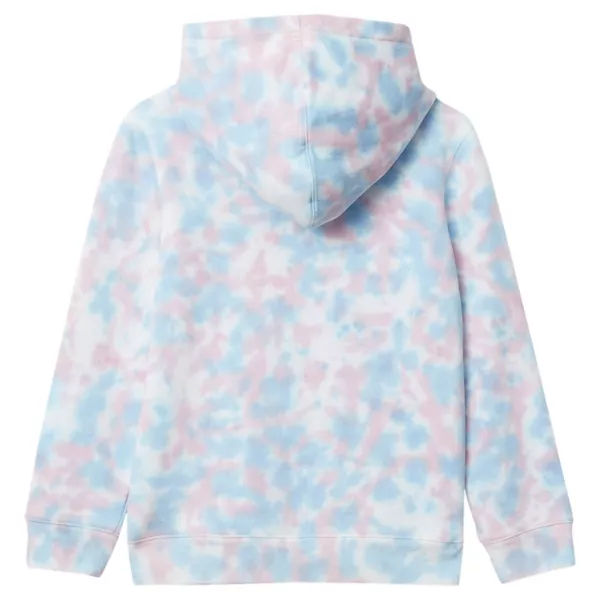 Флисовая толстовка с капюшоном для мальчиков 2-20 лет Lands' End, цвет lavendar tie dye — фото 2