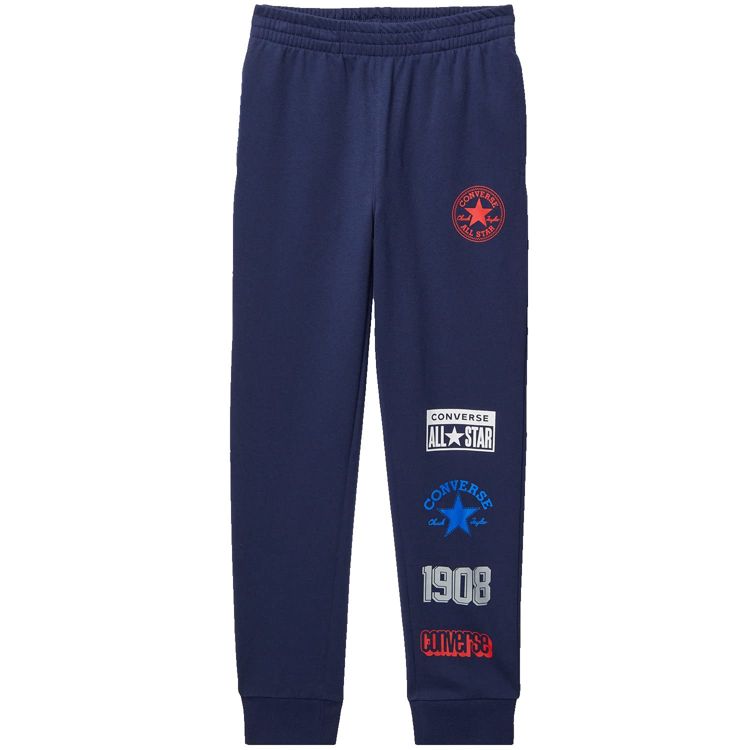 

Брюки Converse Kids All Over Print Capsule Fit Joggers, цвет Midnight Navy