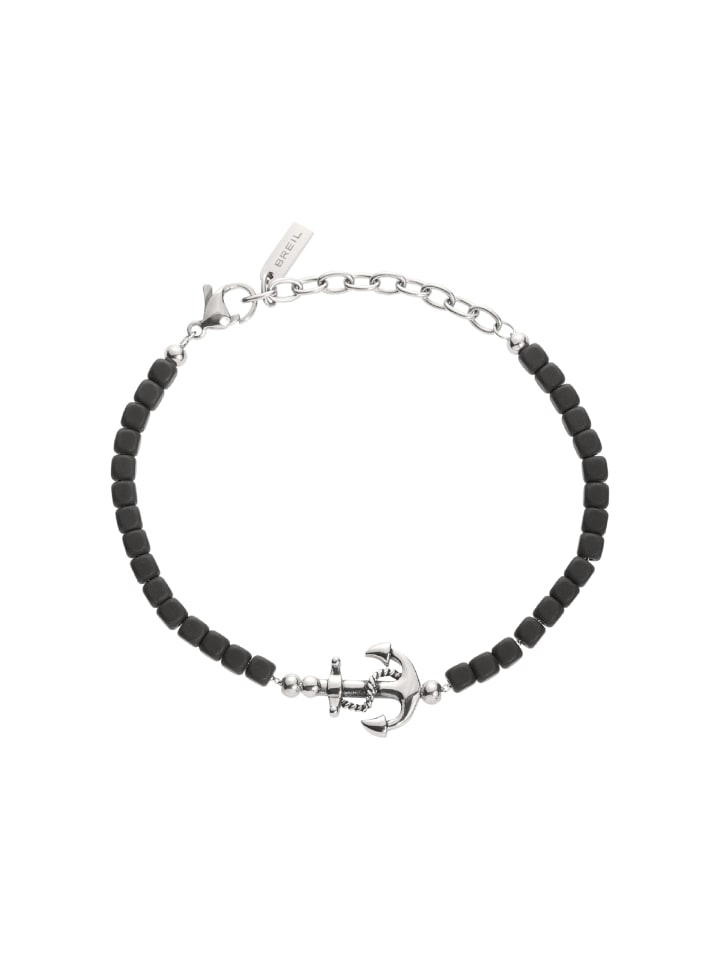 

Breil Браслет-мачта серебристый, черный