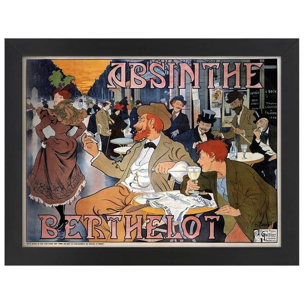 

Рамка для фотографий LegendArte Poster Absinthe Berthelot, черный