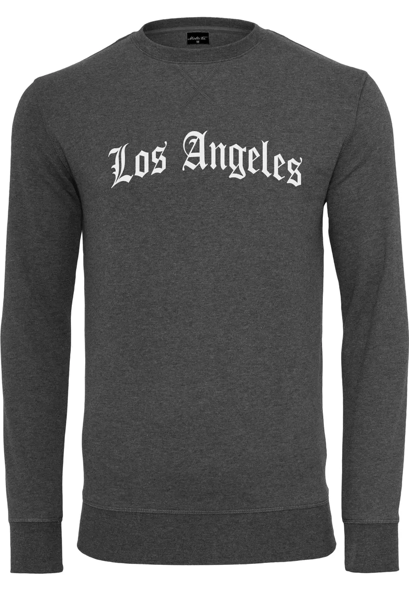 

Свитер MisterTee с круглым вырезом "MisterTee Men's Los Angeles Wording Crewneck", цвет Charcoal