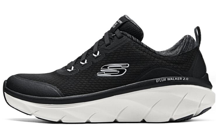 

Кроссовки женские с низким верхом, черные Skechers