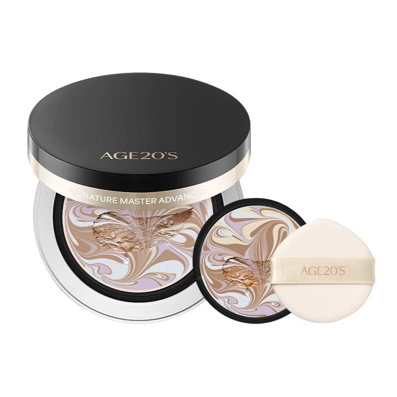 Aekyung Age20's AEKYUNG KERASYS New Four Colors Pull Bows Beauty Sleep Black Box Air Cushion для долговременного маскирования 2.0 Upgrade, #13 Bright White
