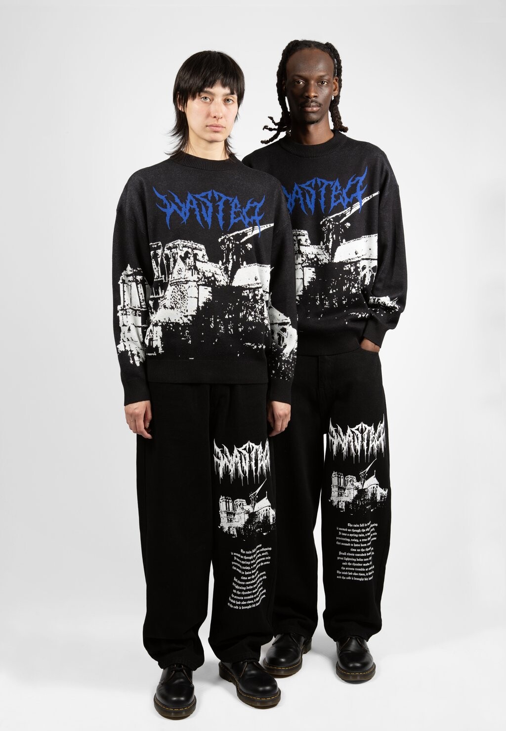 

Джемпер VAULT UNISEX Wasted Paris, черный