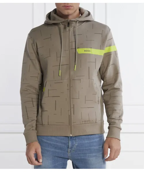 

Обвислая толстовка 1 Regular fit Boss Green, зеленый