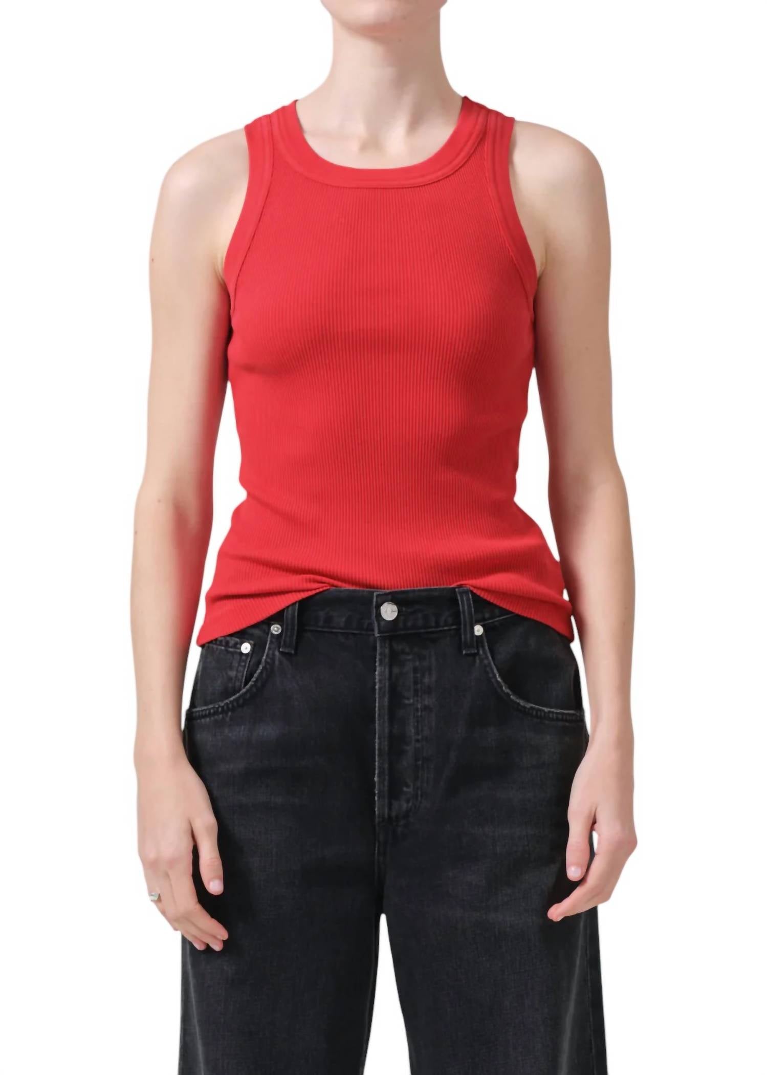 

Топ Isabel Rib Tank Top в цвете Aurora Citizens of Humanity