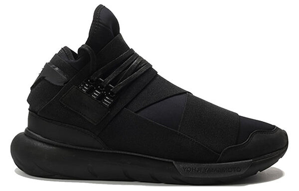 Кроссовки y-3 qasa high 'triple black' Adidas, черный — фото 2