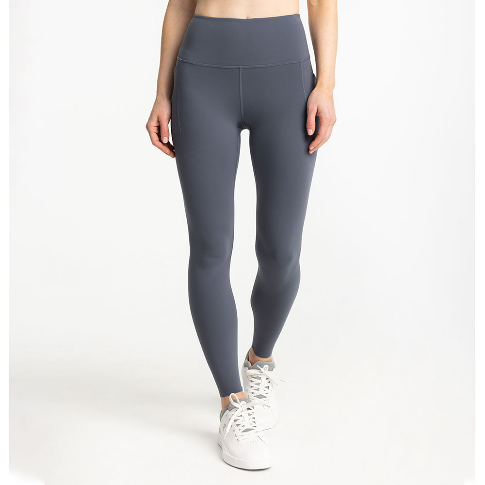 

Леггинсы Free Fly All Day 7/8 с карманами (женские), Storm Cloud