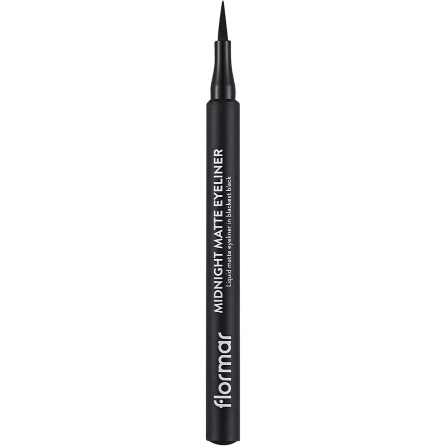 

Подводка для глаз Flormar Midnight Matte Eyeliner, 01 Black / 1,2 ml